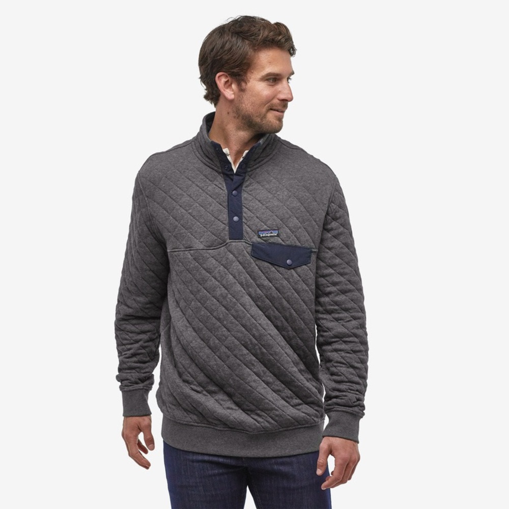 NWT Patagonia Men’s Organic Cotton Quilt Snap-T Pullover